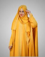 Dubai Cherry Fabric Borka – Exclusive Collection - Image 5